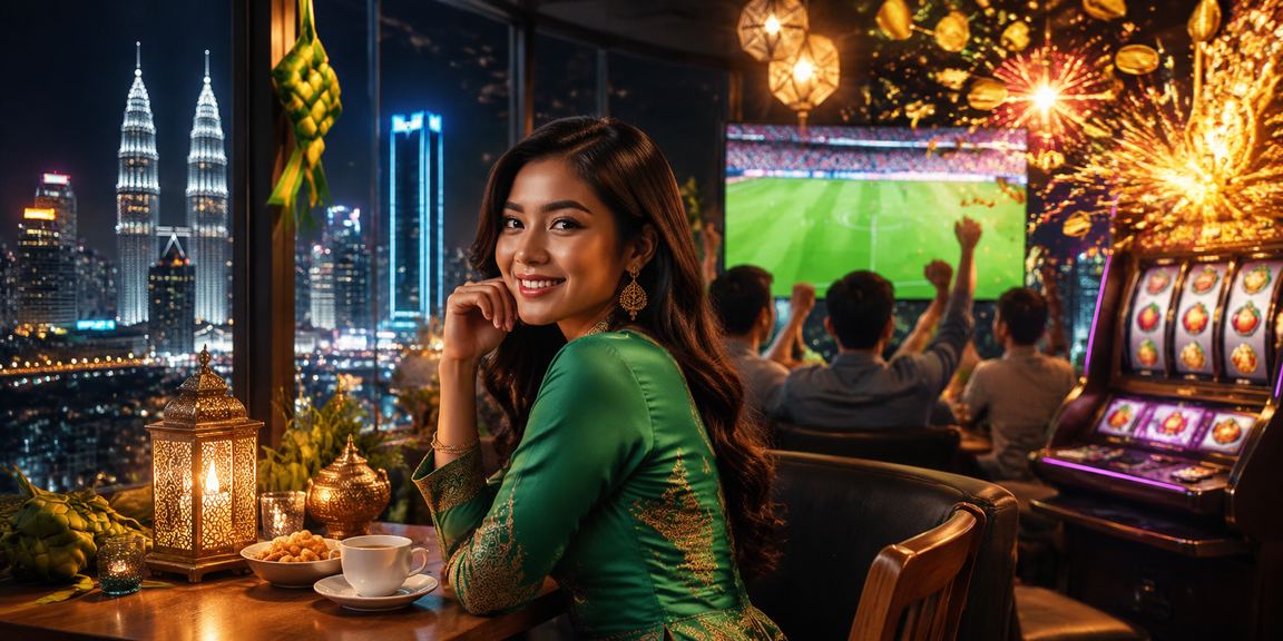 Pemain Malaysia di Kuala Lumpur membuat pertaruhan bola sepak semasa perayaan Hari Raya di platform d20n