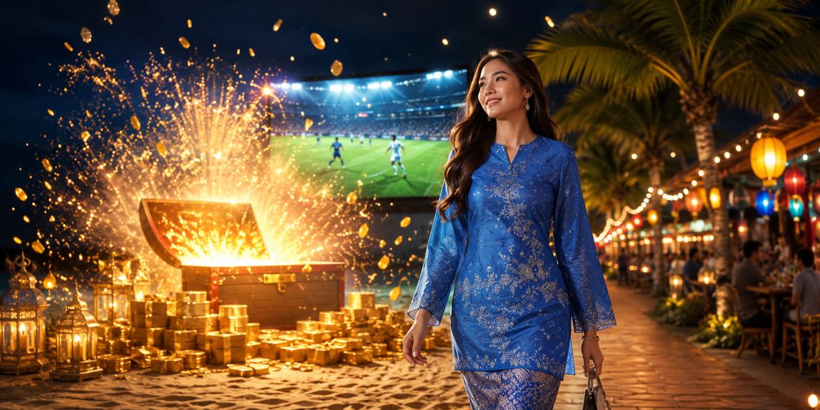 Pemain Malaysia membuat pertaruhan bola sepak di Langkawi menggunakan peranti mudah alih