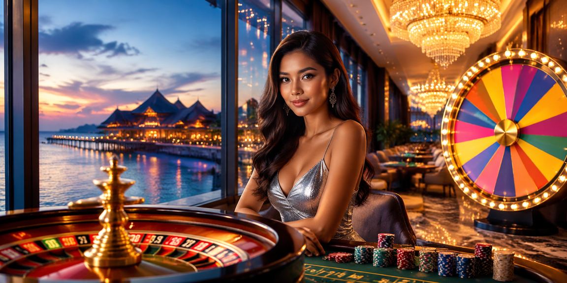 Pemain Malaysia dari Terengganu bermain roulette online dengan gaya tempatan di platform d20n